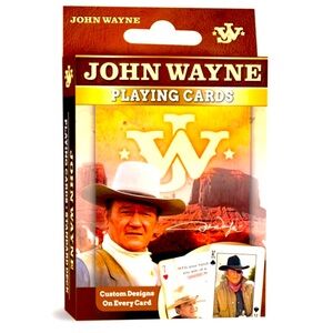 🤠❤️♣️♦️♠️ LETS PLAY❗️ “JOHN WAYNE PLAYING CARDS - 54 CARD DECK”❗️🤠
